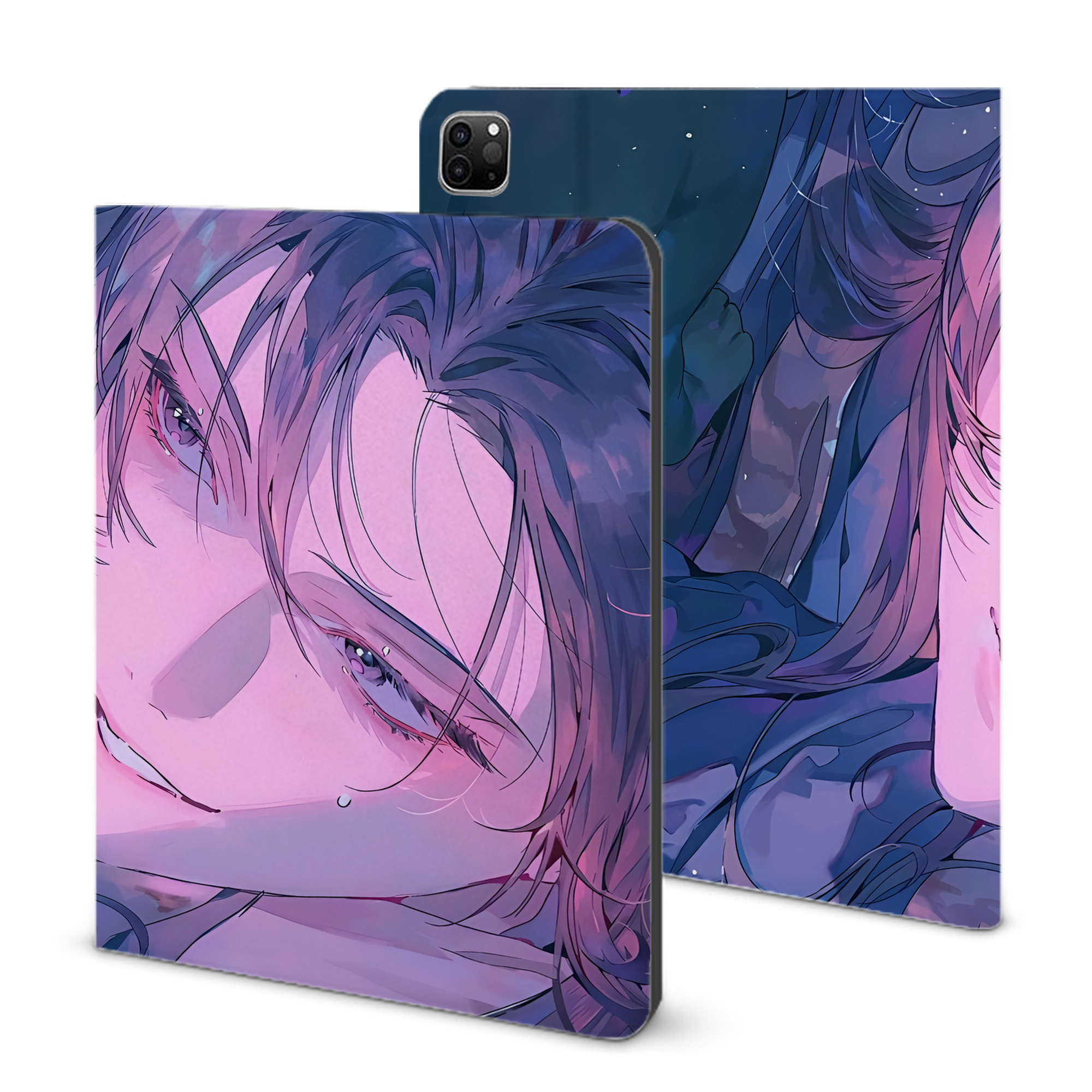 （画像用） 薬屋のひとりごと The Apothecary Diaries IPad ケース ブック型 PUレザー TPU 耐衝撃 軽量 薄型 ペン収納なし 全面保護 IPad 各モデル対応